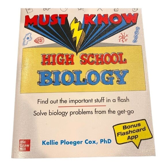 Must Know High School Biology by Cox, Kellie Ploeger (Paperback) - Picture 1 of 11